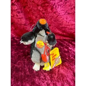 Vintage Collectibles Miniature Stuffed Toy Maxi The Mole 2180/12 Steiff Germany